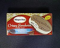 ハーゲンダッツクリスピーサンド　クッキークリーム＆ホワイトチョコレート